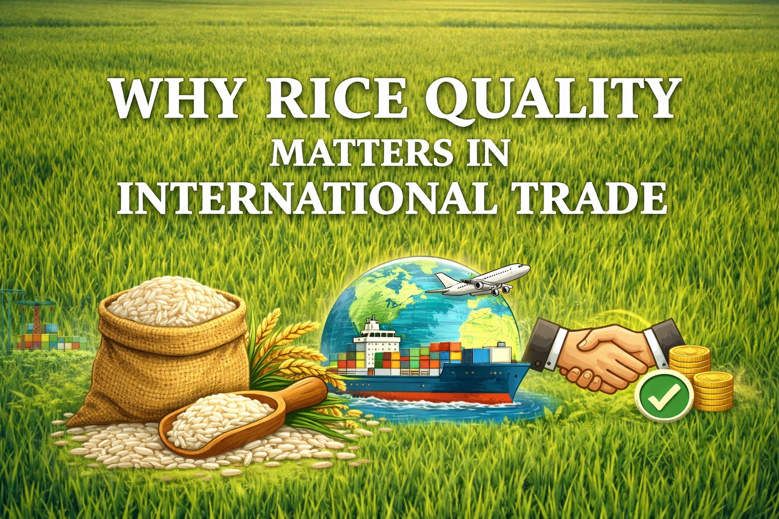 rice quality international trade export basmati rice global shipping quality standards